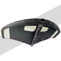En stock Aile gonflable en foil avec fenêtres 5m²  Wing Foil Hydrofoil Planche de surf Wind Kite Surfing Wingfoil Foil Sports nautiques