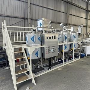 Máquina de procesamiento de aceite de palma de cocina a pequeña escala, máquina de refinación de aceite de palma roja, línea de fabricación de aceite <span class=keywords><strong>RBD</strong></span> de almendra de palma - Product Image 1