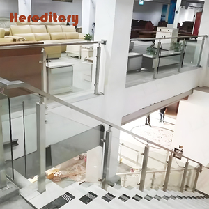 Lan can cầu thang trong nhà lan can bằng thép không gỉ lan can kính lan can lan can lan can bằng thép không gỉ - Product Image 4