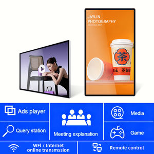 Signage et affichages étroits ultra minces de Digital d'encadrement d'écran tactile avec CMS à télécommande - Product Image 5