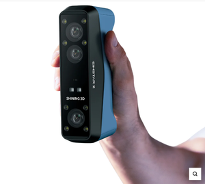 SHINNING 3D EINSTAR 2 Scanner 3D sans fil, capture couleur intégrale, prêt pour l'extérieur, USB/WiFi PLA, neuf, garantie 1 an - Product Image 1