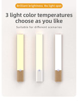 Lampe murale LED à réglage de luminosité infini à gradation longue pression Smart Touch, créant une variété d'environnements lumineux