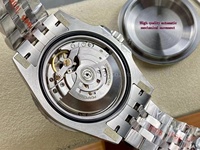 Montre sportive de haute qualité pour homme, mouvement mécanique tendance 3235 2813 8215, résistante à l'eau 30 bars, acier inoxydable lumineux