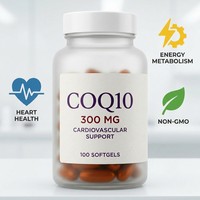 OEM Private Label Coenzym Q10 Nahrungsergänzungsmittel COQ10 Kapseln für Herzenergie & Vitalität