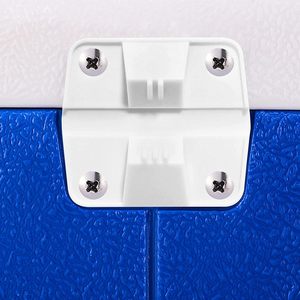 Plastic Hinges For Insulated Boxes <b>White</b> PP Material Surface Mount Durable Minimalist Design 5.7x5 Part Number - Product Image 2