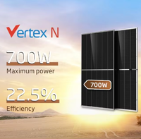 Panneau solaire Trina Solar TSM-NEG21C.20 300W-600W demi-cellule PERC bifacial BIPV double vitrage tout noir 22,5 % d'efficacité directement de l'usine