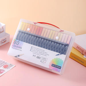 Детские акварельные ручки с мягким наконечником, не оставляющие пятен, моющиеся, для рисования от руки, разноцветные - Product Image 6