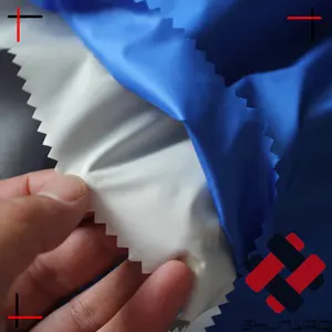 Двухслойная двухцветная полиэфирная ткань для пуховика