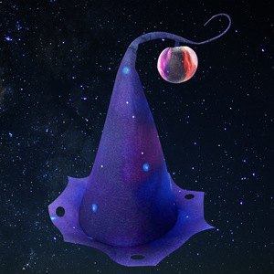 Sombrero de fiesta con diseño de cielo estrellado, con luces, talla única, decoración para escenario de cosplay - Product Image 2
