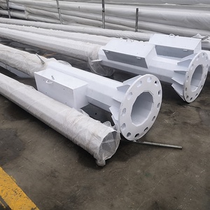 Poste de Luz Solar Galvanizado para Alumbrado Público, Poligonal, de Hierro, para Carreteras - Product Image 2