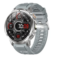 Reloj Inteligente Deportivo AK95 con Asistente de Voz IA, Pantalla HD de 1.85'' 360*360, Resistente al Agua IP68, Monitor de Ritmo Cardíaco, para Android e iOS
