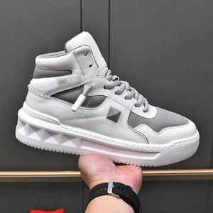 Zapatillas de Alta Calidad 2026, las Mejores Zapatillas de Skate para Hombre y Mujer, de Cuero, con Aumento de Altura, Diseño Moderno para Caminar - Product Image 1