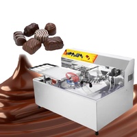 Mesin Peleleh dan Temper Coklat Kontrol Suhu Coklat dengan Mesin Meja Getaran