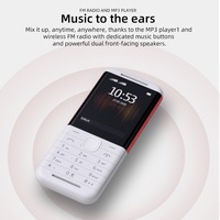 Teléfono Celular 5310 2G Tipo Candybar con Botones Grandes para Personas Mayores, Doble SIM GSM, Sistema Operativo KAI, Pantalla Grande de 2.4 Pulgadas, Larga Duración de Batería