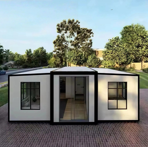 Maison conteneur extensible de luxe Zhongchen avec façade en verre moderne, showroom modulaire préfabriqué pour exposition immobilière - Product Image 3