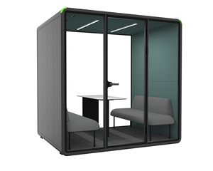 Wholesale 4 Person Acoustic Office Pod Noise Reduction Conference Booth Portable Private Cabin - Product Image 2