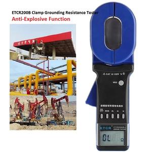 ETCR2000B+ เครื่องทดสอบความต้านทานดินแบบดิจิตอลป้องกันการระเบิด ความละเอียด 0.001 99 ชุดข้อมูล (1%+0.01) - Product Image 5