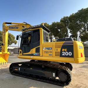 Komatsu รถขุดไฮดรอลิกแบบ PC220 PC200ใช้เกียร์เครื่องยนต์กำลัง104KW 2020ชุดขุดการเกษตรมือสอง - Product Image 2