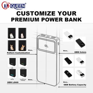 Banco de Carga Portátil para Celular con Pantalla Digital Personalizada, Batería Externa de 20000mah/10000mah para Teléfono Móvil - Product Image 3