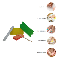 Kit de pedicura 5 en 1 individual, productos de belleza y cuidado Personal, desechables y sanitarios, superventas