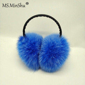 ที่ปิด<span class=keywords><strong>หู</strong></span>ขนเฟอร์แฟชั่น MWFur สำหรับฤดูหนาว แบบยูนิเซ็กซ์ สำหรับผู้ชายและผู้หญิง  ที่ปิด<span class=keywords><strong>หู</strong></span>ขนฟ็อกซ์  ที่ครอบหูแบบมีช่องสำหรับใส่หูฟัง สำหรับฤดูหนาว - Product Image 3