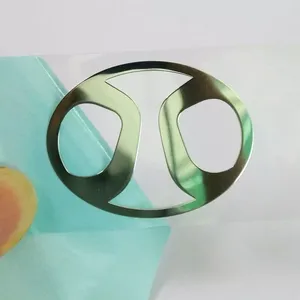 ملصق من المعدن والنيكل ثلاثي الأبعاد يحمل علامة تجارية مخصصة ملصق ناقل للطلاء فائق السطوع باللون الفضي للطلاء الكهربائي - Product Image 6