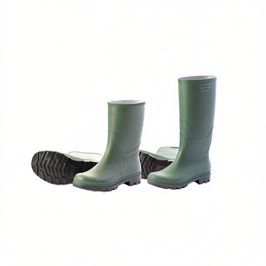 Botas de Lluvia de PVC Verde TTAKE con Suela Negra, Calzado de Seguridad, Talla Mediana, para Uso en Exteriores - Product Image 2