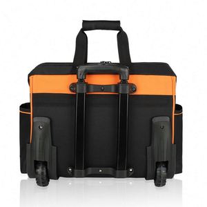 Bolsa de Herramientas Grande y Resistente de Fábrica BSCI, Organizador de Herramientas con Múltiples Bolsillos, Bolsa de Almacenamiento de Herramientas con Ruedas - Product Image 6