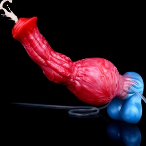 NNSX Monster Horse Ejaculation <b>Dildo</b> Fantasy Penis Inflatable Squirt Female Orgasm Masturbator Adult Sex Toys Factory Wholesale - Product Image 1