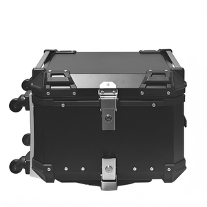 Top Case Moto Haut de Gamme 55L en Aluminium Doré Détachable Multifonction - Product Image 5
