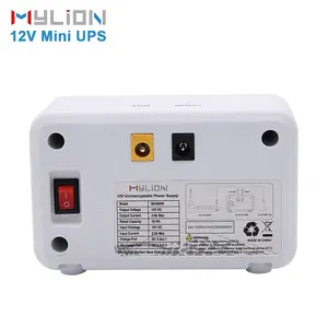 12V 2A Ups Mini Dc Ups 30wh Pin Lithium Di Động 8000Mah Nguồn Điện Dự Phòng Liên Tục (Ups) Cổng Nhà Thông Minh ONT