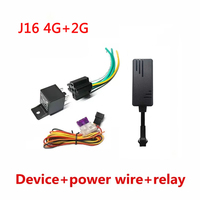 Traceur GPS J16 4G+2G Protocole GT06 pour Véhicules Mondiaux (Voiture, Moto, Camion) avec Coupure Moteur à Distance et Plateforme Gratuite à Vie