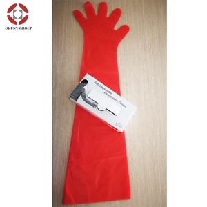 Fabrik Direkt verkauf Günstige 90cm transparente Langarm Veterinär Besamung shand schuh - Product Image 2