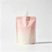Pochette d'emballage cosmétique personnalisée avec logo imprimé, sac en plastique en aluminium pour crème, lotion, masque, échantillon