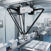 Robot parallèle Delta à grande vitesse pour l'emballage de seringues