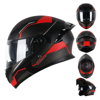 Nouveau Casque Modulable Relevable avec Casques de Moto pour Hommes Motard