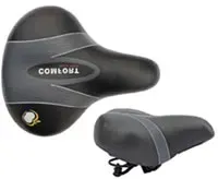 Accesorios para Bicicleta de Montaña, Sillín de PU con Resorte, Extra Grande, Grueso y Cómodo - Product Image 4
