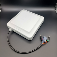 865-928 MHz 7dbi RS232/485 Wiegand26 2-6 metros Lector integrado Uhf de largo alcance Lector de puerta Rfid