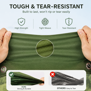 Bâche en toile de silicone imperméable sur mesure, ourlet doublement cousu, œillets renforcés pour couverture de <span class=keywords><strong>bateau</strong></span> et de <span class=keywords><strong>remorque</strong></span> - Product Image 3