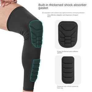 Protection antichoc en nid d'abeille pour le basketball, genouillère extensible, compression du mollet pour le sport, la course à pied, le cyclisme - Product Image 5