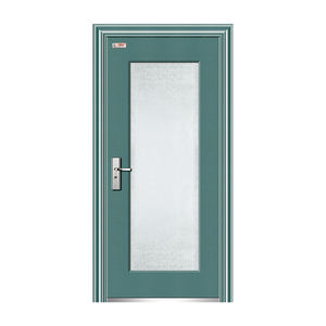 Puerta de Acero de Fábrica China a Precio Económico, Puerta de Madera Resistente al Fuego por 2 Horas - Product Image 1