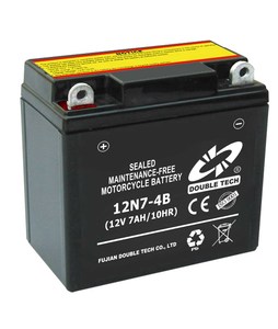 Перезаряжаемая свинцово-кислотная батарея 12 В 5 Ач, пусковая 12N5L-BS электрическая двухколесная батарея, запчасти для мотоциклов - Product Image 4