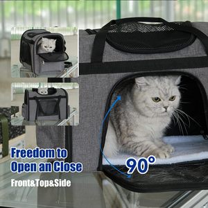 Custom Multifunction Dog <strong>cat</strong> Outdoor Traveling Carrier <strong>Backpack</strong> Large Capacity Strong Strap Pet Carrier Bag - Product Image 2