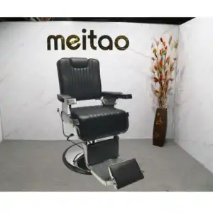 Salon Barber Chairs Large Pump Luxury Looking Men's Hairdressing Styling Hairdresser Chairs
