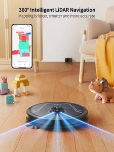 Bản đồ thông minh Robot Máy hút bụi siêu hút tự động sạc không có đi khu vực thiết lập Thảm tăng lau quét ứng dụng kiểm soát - Product Image 2