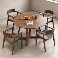 Vente en gros d'usine : Ensemble de chaises en bois modernes sur mesure, mobilier commercial pour hôtels, restaurants et projets de villas