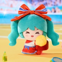 Peluches Hatsune Miku Hagu Hagu en boîte mystère, jouets en peluche et accessoires, série Vocaloid du Japon, cadeau d'anniversaire