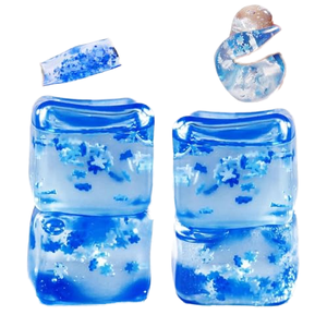 Jouet anti-stress transfrontalier en TPR souple à rebond lent, style flocon de neige Needoh, pour les 2-4 ans (unisexe) - Product Image 1