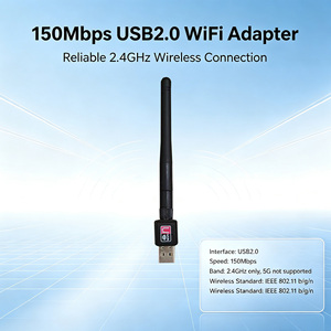 IFA01 LC 150Mbps USB2.0 RT5370 <b>WiFi</b> Adapter 2dBi Antenna IEEE 802.11b/g/n Support Network Cards - Product Image 4