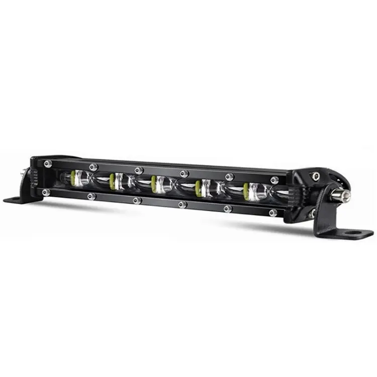 공장 가격 18W 6D 렌즈 트럭 LED 작업 자동차 라이트 바 SUV 오프로드 액세서리